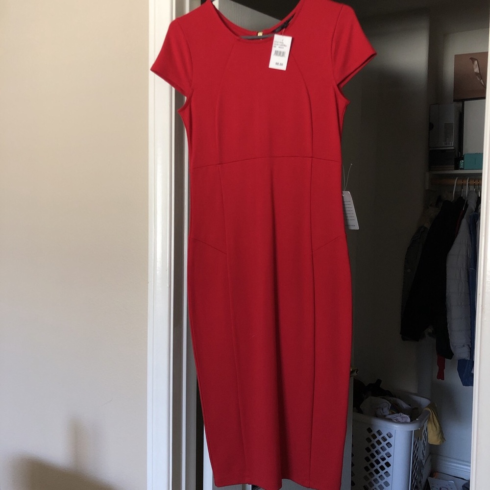 Red dress